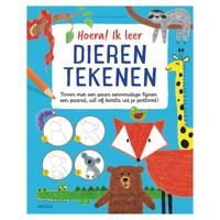 Boek hoera! ik leer dieren tekenen - thumbnail