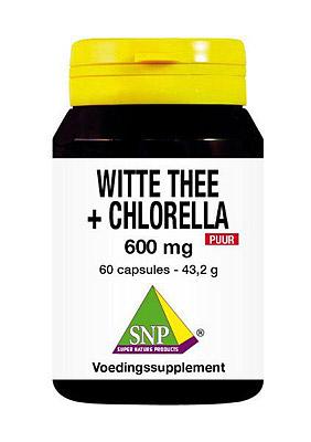 SNP Witte thee + chlorella 600mg puur 60 Capsules SNP Witte thee + chlorella 600mg puur 60 Capsules