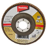 Makita Accessoires Lamellenschuurschijf 115mm Z60 - B-22632 B-22632 - thumbnail