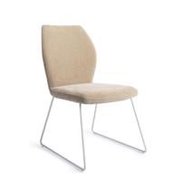 Jesper Home Ikata eetkamerstoel Funky Fudge slide white - thumbnail