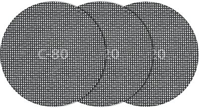 Wolfcraft zelfklevend stramien | silic.carbid | ø125mm | 5 stuks - 8464000