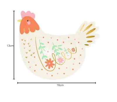 Servetten Kip (20st)