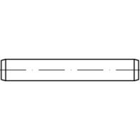 TOOLCRAFT TO-5436747 Cilindrische pen 16 mm Staal 50 stuk(s) - thumbnail
