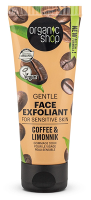 Organic Shop Coffee & Limonnik Gentle Face Exfoliant Organic Shop Coffee & Limonnik Gentle Face Exfoliant