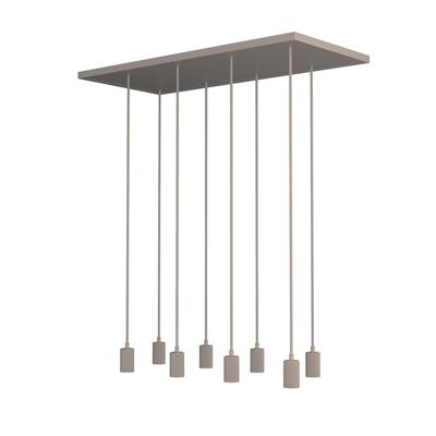 Segula Zand bruine hanglampMadox 8-lichts - SG-70669