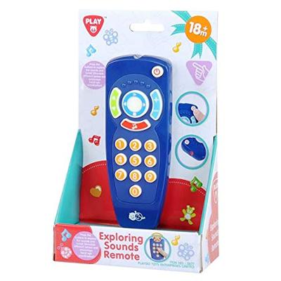 Playgo baby afstandsbediening met geluid blauw