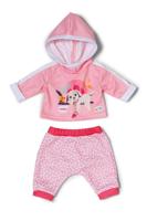BABY born jogging pak - 43 cm - roze - thumbnail