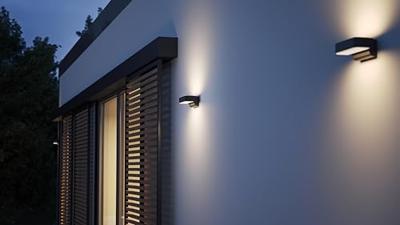 Steinel LED AUSSENLEUCHTE L 810 C ANT 079307 Buitenlamp (wand) LED Zonder 9.8 W Antraciet-grijs - thumbnail