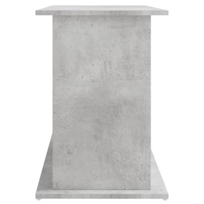 Aquariumstandaard 101x41x58 cm bewerkt hout betongrijs - thumbnail