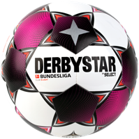 DerbyStar Voetbal Bundesliga Club S-Light Wit grijs pink - thumbnail