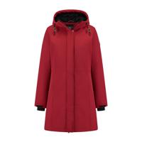 Travelin&apos; Women - Softshell jacket - Rood - Maat S - thumbnail