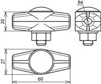 DEHN ESV 8 ZG ES-verbinder 1 stuk(s) - thumbnail