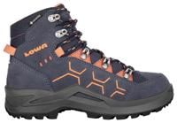 Lowa Kody Evo GTX Mid Jr Hoge Wandelschoen Kinderen Steel Blue/Orange 31 - thumbnail