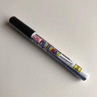 Posterman stift PMA-20 zwart fine
