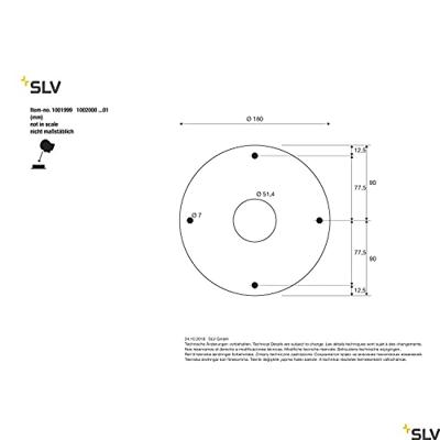 SLV Staande tuinlampGloo Pure 27cm met 20cm bol - 1001999