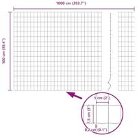 Euro Hek Groen 1 x 10 m PVC-gecoat ijzer - thumbnail