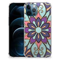 iPhone 12 | 12 Pro Case Purple Flower - thumbnail