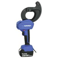 Klauke EMS55CU Ratel-kabelsnijder Geschikt voor (striptechniek) Aluminium- en koperkabel, een- en meerdraads 50 mm - thumbnail