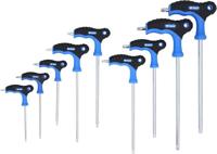 Brilliant Tools BT041200 Haakse schroevendraaierset T 10, T 15, T 20, T 25, T 27, T 30, T 40, T 45, T 50 9-delig - thumbnail