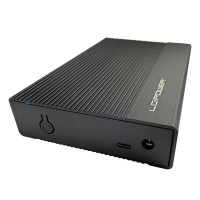 LC-Power LC-25U3-C behuizing voor opslagstations HDD-/SSD-behuizing Zwart 2.5