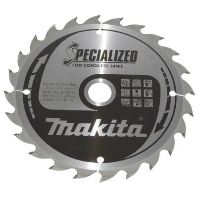 Makita Cirkelzaagblad voor Hout | Specialized | Ø 165mm Asgat 20mm 24T - B-32910 Makita Cirkelzaagblad voor Hout | Specialized | Ø 165mm Asgat 20mm 24T - B-32910