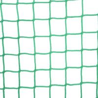 VidaXL Aanhangwagennet elastisch touw 4x2,5 m polypropeen groen - thumbnail