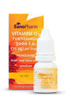 Sanopharm D3 Fortissimum Druppels - thumbnail
