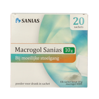 Sanias Macrogol Poeder 10gr - thumbnail