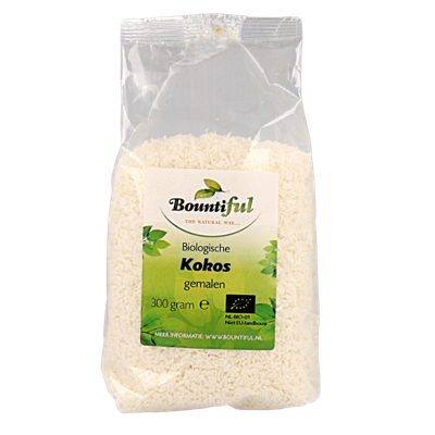 Bountiful Kokos gemalen bio 300 Gram