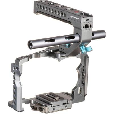 Kondor Blue Sony a7SIII Cage met start-stop Trigger Top Handle voor a7 serie camera's (Space Gray) Kondor Blue Sony a7SIII Cage met start-stop Trigger Top Handle voor a7 serie camera's (Space Gray)