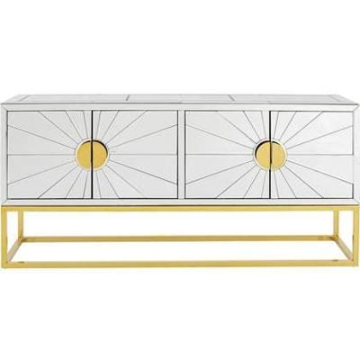 Kare Design Queen Dressoir - B162 X D40 X H77 Cm - Spiegelglas