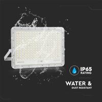 V-TAC VT-240W-W 7847 LED-schijnwerper, Zonne-energiemodule 30 W Koudwit Wit - thumbnail