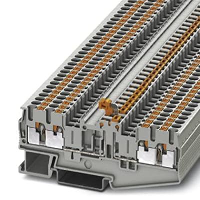 Phoenix Contact 3210184 Meetscheidingsklem 5.2 mm Push-In-klem Grijs 50 stuk(s) Piece