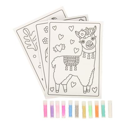 Creative Craft Group Knutselset zandkunst - lama