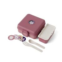 Kinderbrooddoos - MONBENTO - Inclusief bestek - BPA-vrij - Snacky Rose Blush - thumbnail