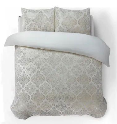 Sleeptime Glamour Flanel Art Foil Creme 200 x 200/220 cm