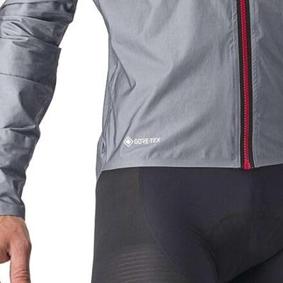 Castelli Tempesta Lite fietsjack lange mouw grijs heren XXL Castelli Tempesta Lite fietsjack lange mouw grijs heren XXL