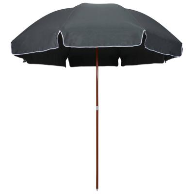 Parasol met stalen paal 300 cm antracietkleurig
