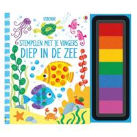WPG Uitgevers Stempelen met je vingers - diep in de zee - thumbnail