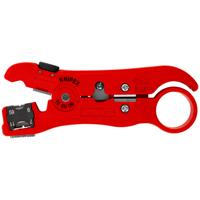 KNIPEX Afstriptang voor coax- en datakabels 166006SB kabelstrip-/ontmantelingsgereedschap - thumbnail