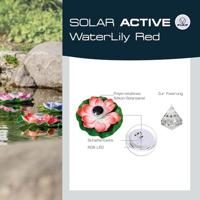 FIAP 3206-4 SOLAR ACTIVE WaterLily Red Decoratieve lamp op zonne-energie LED LED vast ingebouwd Rood - thumbnail