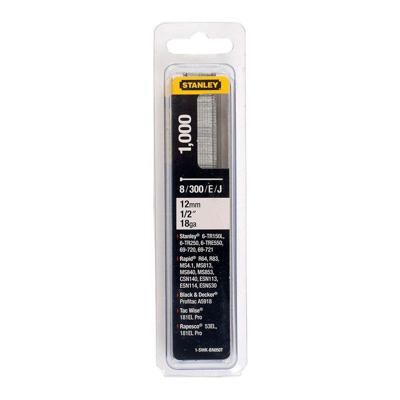 Stanley nagels 12 mm type J 1000 stuks Stanley nagels 12 mm type J 1000 stuks