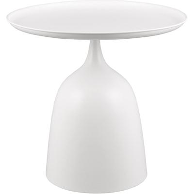 Bijzettafel - Livion Moderna - Wit - Metaal