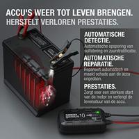NOCO GENIUS10 EU 10A acculader voor 6V/12V accu's met onderhouds- en ontzwavelingsfunctie - thumbnail