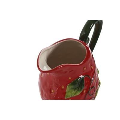 Kruik Home ESPRIT Rood Keramiek Kruik Home ESPRIT Rood Keramiek