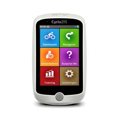 Mio Cyclo 215HC Fiets-Navigatie Wit/Zwart