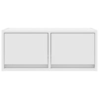 Tv-meubelen 2 st 60x31x25,5 cm bewerkt hout wit - thumbnail