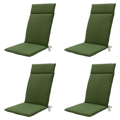 Kussen hoog 50x120 Mosgroen eco natuurlijke buitenafwerking (4 stuks) Madison - Madison