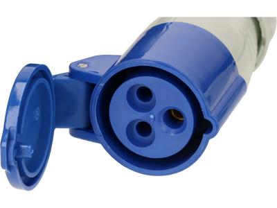 Max Hauri 162413 Stroom Verlengkabel 16 A Blauw, Zwart 15.00 m H07RN-F 3G 1,5 mm²