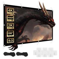 Maclean projectiescherm, 120", 240x180cm, 25mm 4:3 frame, spanhaken, MC-169 - thumbnail